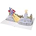 DC Comics Superman Pop-Up Greeting Card for Men - You’re my Superman - Birthday, Romantic, Valentines Day, Anniversary, Gift for Husband, Dad - 5 x 7 in