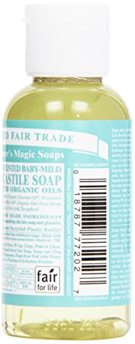 Dr. Bronner's Organic Baby Unscented Pure-Castile Liquid Soap,59 ml - Image 3