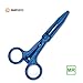 5-Pack Betor MRI Safe Full Plastic Disposable Hemostat Forceps Non-Ferrous Straight 5.7 inch Length