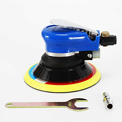 6" Professional Air Random Orbital Palm Sander Random Polishing Round