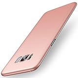 Samsung Galaxy S8 PLUS Case Anti-Scratch Thin Hard Cover Suntechor Shockproof PC Protective Case (Rose Gold)