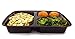 Fully Cooked Complete Meal Heat and Serve - Grilled Chicken, Rice Balls and Broccoli Rabe Made Fresh Daily - 1.4 Pounds