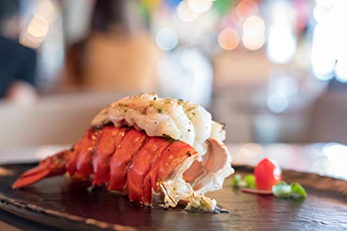 (12 Pack) Fresh Frozen Lobster Tails from Maine -> Best with Lobster Clasp, Crab Leg Cracker Tools, Lobster Pics, Seafood Scissor & Forks (items not included) - Antibiotic Free - Get Maine Lobster