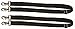 WeatherBeeta Elastic Leg Strap - 2 Snaps Pair