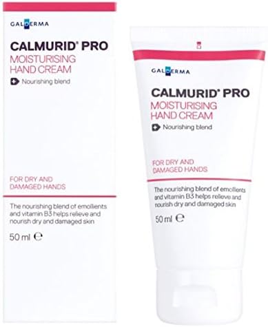 THREE PACKS of Calmurid Pro Moisturising Hand Cream 50ml by calmurid
