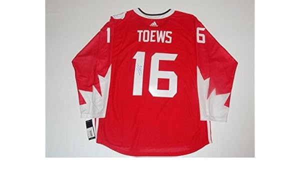 toews signed jersey