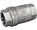 Duda Energy VCV-WOG1000-F100 Vertical Check Valve, 304 Stainless Steel, 1