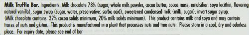 Butlers Truffle Bar, Milk Chocolate, 2.64 Ounce