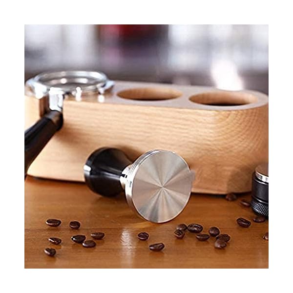 CLQ Barista Wiederverwendbarer Holzkaffee Barista Ständer Für Kaffee Espresso Base Maker Zubehör Set Von – Bild 8