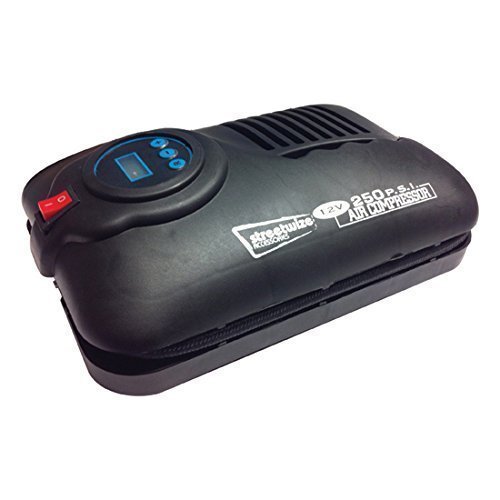 Streetwize Focus 12v Digital Air Compressor 250psi Car Van Tyre