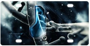 DNA License Plate with Durability and Strength -12" X 6" inches