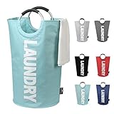 DOKEHOM 115L X-Large Laundry Basket (6 Colors) with