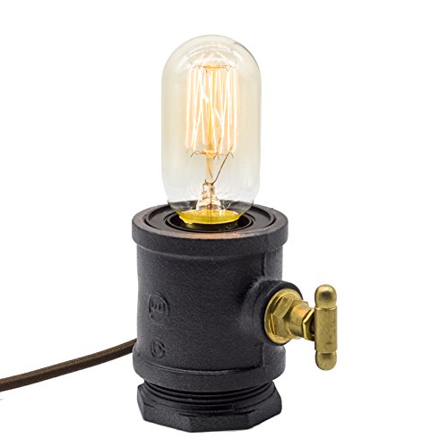 Clearance y-nut loft style lamp, "midas", ste…