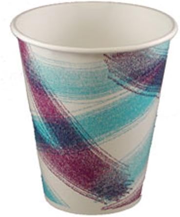 Dopaco Paper Cold Cups, 12Oz, Squat Impact Design 2400 ct.