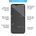 BodyGuardz - Pure 2 EyeGuard Glass Screen Protector Blue Light Edge-to-Edge Glass Protector for Apple iPhone X/iPhone Xs - CASE Friendly