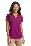 Port Authority Ladies Dry Zone Grid Polo, Magenta, XX-Large