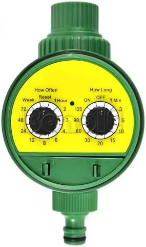 Outdoor Yard Electronic Automatic Water Timer - Green