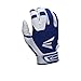 Easton Youth HS3 Batting Gloves, White/Royal, Large
