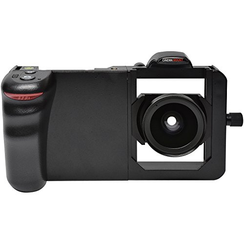 Precision Design UVS Universal Smartphone Stabilizer Mount with Video Lens with Wireless Trigger; fits most phones including Apple iPhone 6/7 Plus & Samsung Galaxy