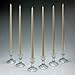 Ivory Taper Candles 18 Inch Tall Set of 12 Made in USA