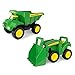 John Deere Tomy Sandbox Vehicle Set, Green/Yellow, 15- Inch