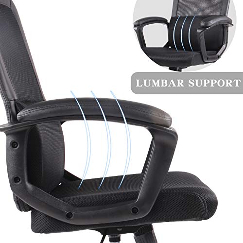 Smugdesk Ergonomic Office Chair High Back Mesh Office Chair Adjustable