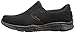 Skechers Men's Equalizer Persistent Slip-On Sneaker, Black/Black, 9 W US