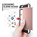 iPhone 6s Plus Case, Anuck Shockproof iPhone 6s Plus Wallet Case [Card Pocket] Anti-Scratch Protective Shell Rubber Bumper Case with Slide Card Holder Slot for Apple iPhone 6 Plus 6s Plus - Rose Gold