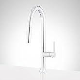 Signature Hardware 450079 Bok 1.8 GPM Single Hole Pull Down Kitchen Faucet