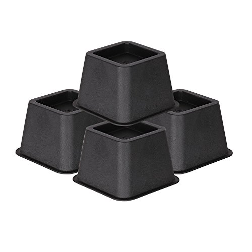 DuraCasa Bed Risers or Furniture Riser 3 Inches Heavy Duty Set of 4