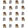 Tiger Waterslide Nail Art Decals