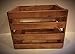 Darla'Studio 66 Vinyl Record Holder Wood Crate
