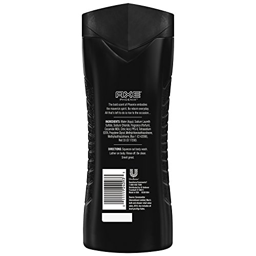 AXE Body Wash for Men, Phoenix 16 oz