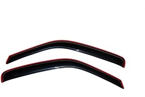 Auto Ventshade [AVS] In-Channel Rain Guards For 1999-2007 Silverado/Sierra 1500; 99-06 Silv./Sierra 2500; 01-07 Silv./Sierra 3500 Classic, STANDARD CAB | Window Vent Visors, 2 pcs. - Smoke | 192956