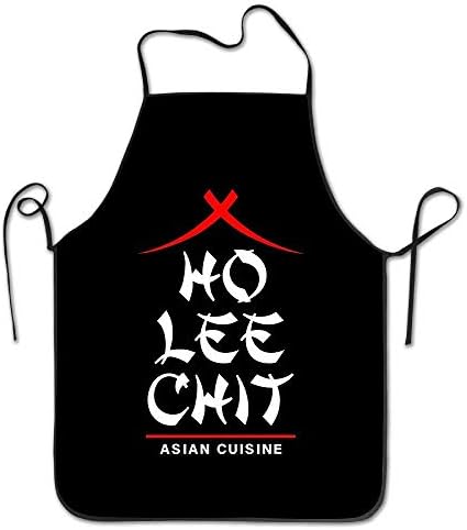 HATS NEW 100% Polyester Ho Lee Chit Asian Cuisine Funny Chinese Adult Chef Apron