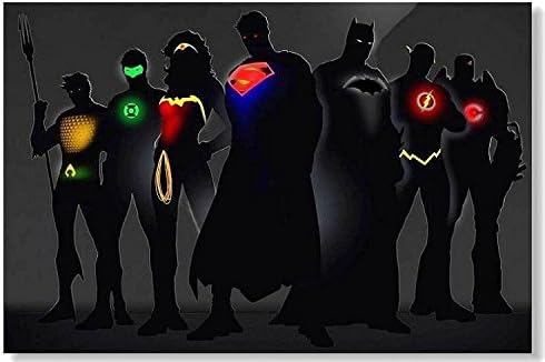 Amazon Com Fit You Justice League Batman Iron Man Silk Wall