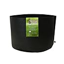 Smart Pots 10025  Smart Pot Soft-Sided Container, Black , 25-Gallon