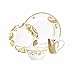 Rachael Ray Dinnerware Paisley 4-Piece Porcelain Salad Plate Set