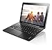 Lenovo IdeaPad Miix 300, 10.1-Inch Windows Laptop, 2 in 1 Laptop, (Intel Atom Z3735F, 1.33 GHz, 2 GB RAM, 64 GB Flash Memory, Windows 10), Black, 80NR001WUS