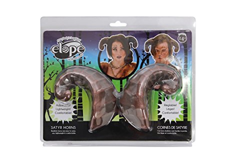 Brown Dragon Satyr Costume Horns by elope