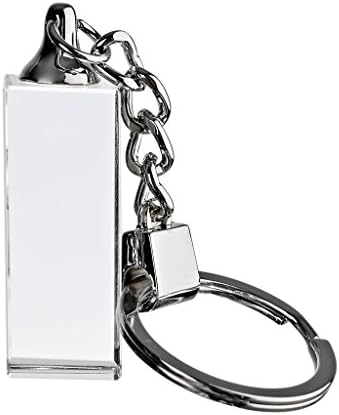 Glass Keychains "Case", charm, transparent, perfect for customization Laser 3D, Collection "Pokal", glass, H= 5cm , modern style (FAN UNIKATE powered by CRISTALICA)