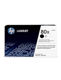HP 80X (CF280X) cartucho de tóner negro, de alto desempeño, original LaserJet.