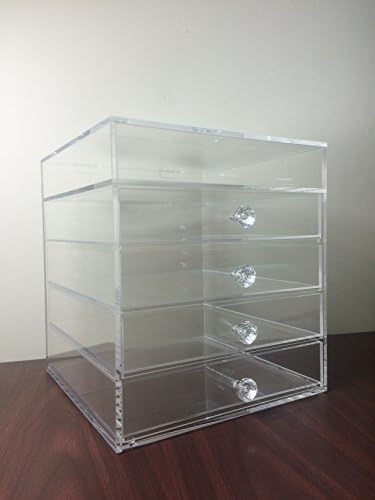 Beauti Cube 4 Drawer Plus 1 Lid Acrylic Make Up Organizer Case …