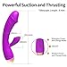 WeDol Clitoral Sucking Vibrator Rechargeable Telescopic G Spot Massager