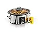Crock-Pot 6.5-Quart, Programmable Touchscreen Slow Cooker, Silver, SCVT650-PS