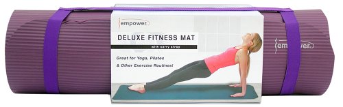Empower Deluxe Fitness Mat (Purple)
