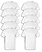 Gildan mens Heavy Cotton 5.3 oz. T-Shirt(G500)-WHITE-L-10PK