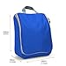 LAVIEVERT Toiletry Bag/Portable Travel Organizer/Household Storage Pack/Bathroom Makeup or Shaving Kit with Hanging for Business, Vacation, Household - Blue