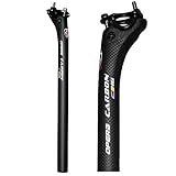 Opera Bike Seatpost Carbon Fiber Road Bike Mountain Bike Offset Seat Post – 27.2/31.6 mm Diameter Bicycle Seat Post