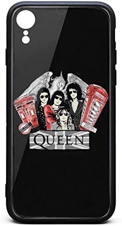 SDHAK Queen-Band-Design- Phone Case for iPhone Xr, Shock-Absorption Hard Back Cover Bumper Protective